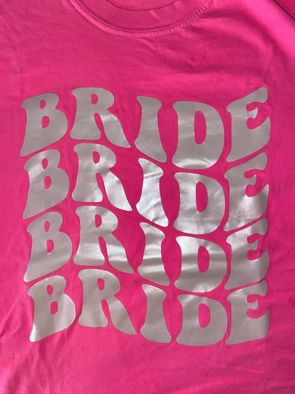 Bride Shirt Pink Size M - Image 2