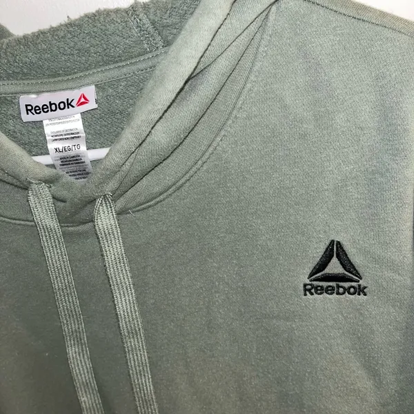 Reebok Green Hoodie - Image 2
