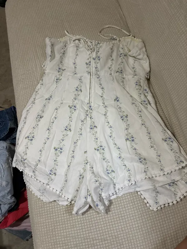 Francesca's Romper Floral - Image 3