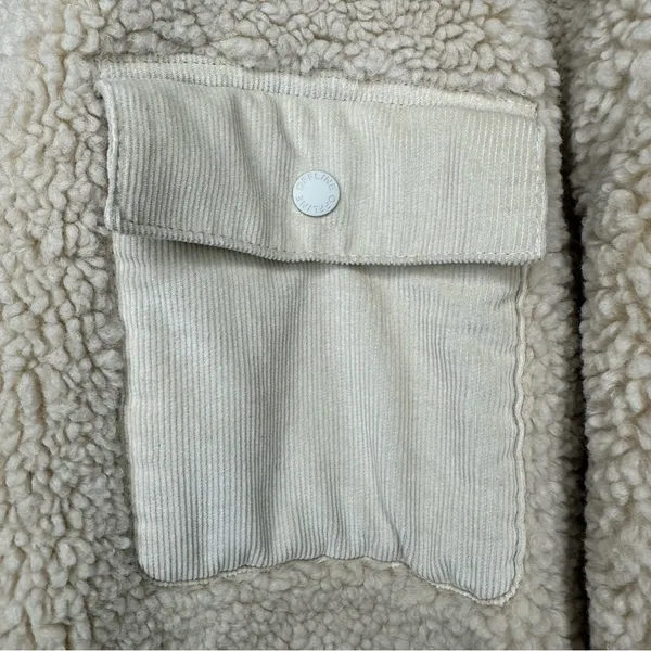Aerie OFFLINE Small Sherpa Shirt Jacket Size Small - Image 6