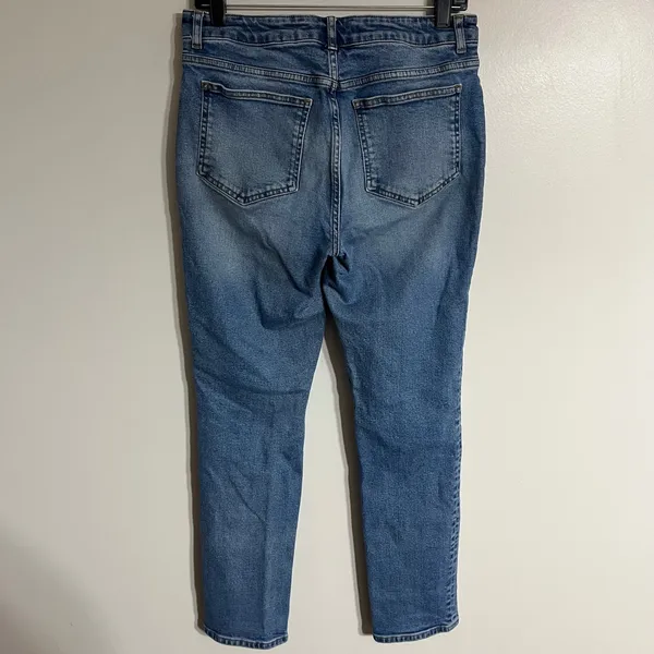 Boden Womens Slim Fit‎ Mid Wash Blue Denim Jeans Size US 8R UK 12R 30x29 - Image 13