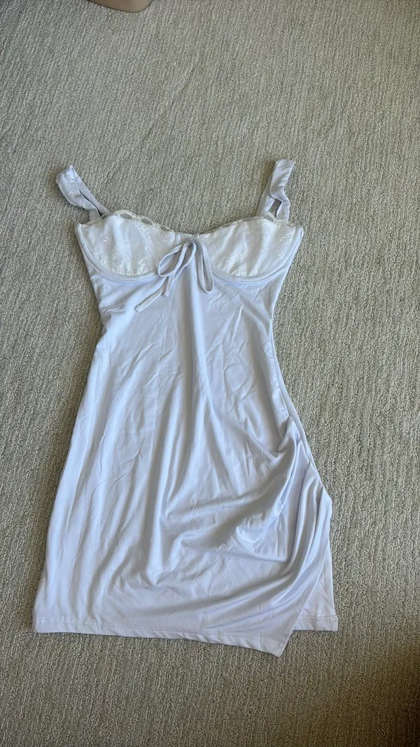 Outcast Dionne Mini Dress White Size M - Image 3