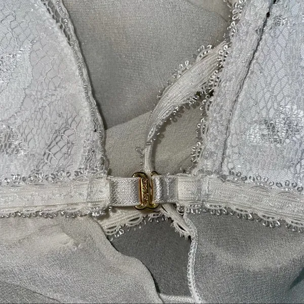 Victoria’s Secret Very Sexy White Silk Lingerie - Image 3