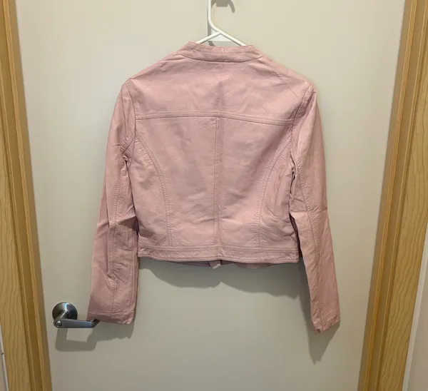 Forever 21 Leather light pink jacket - Image 3