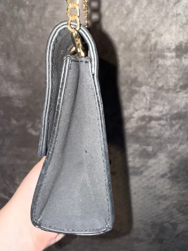Narwey Patent Leather Flap Clutch for Women Classic Elegant Evening Bag : - Image 3