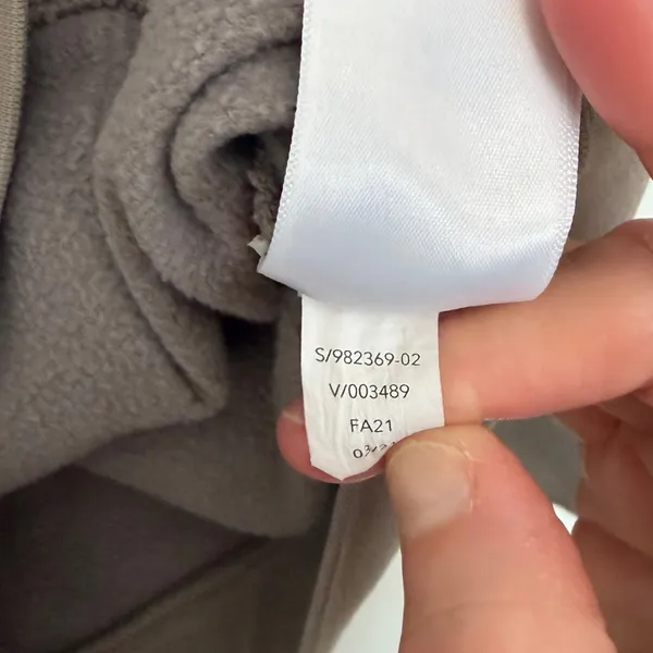 Athleta Gray Retroplush Hoodie Sz S - Image 3