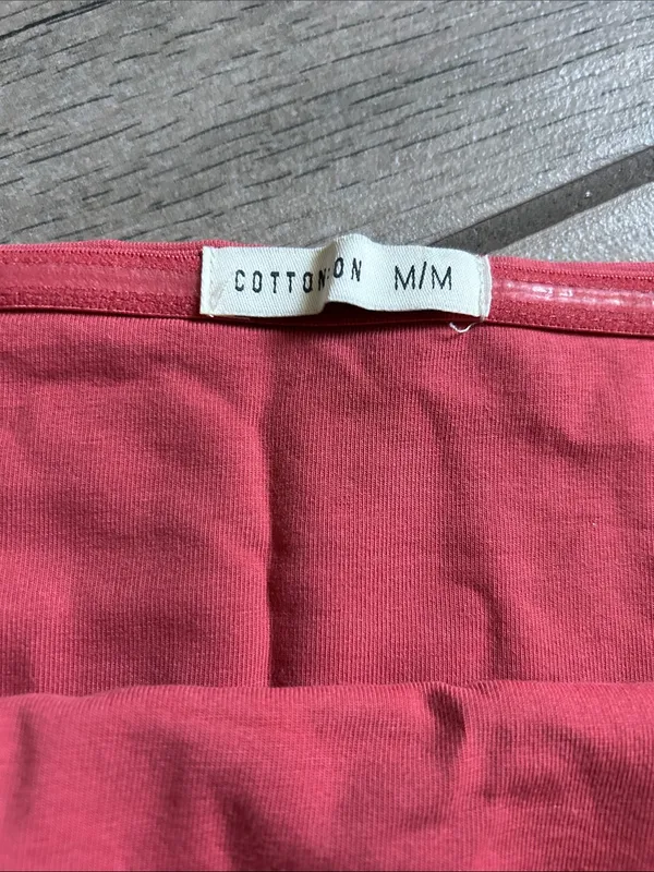 Cotton On Coral Pink Tube Top - Image 2