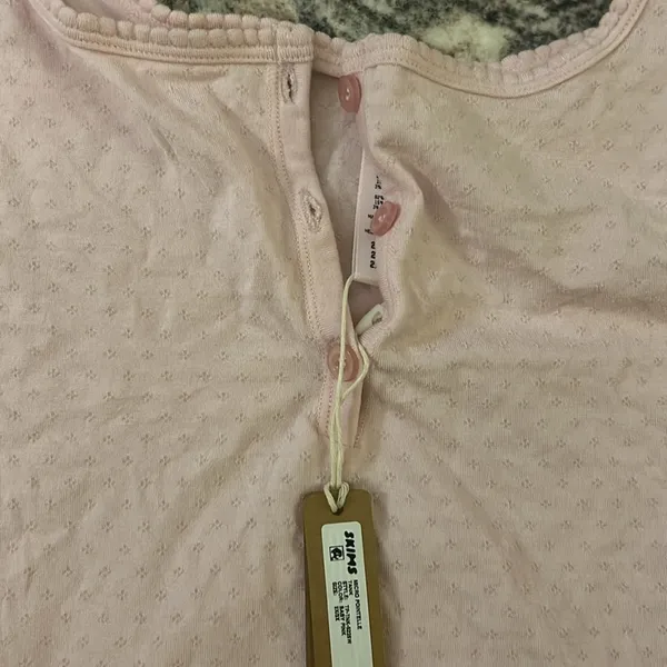 Skims (G1) MICRO pointelle tank NWT BABY PINK 2X/3X - Image 2