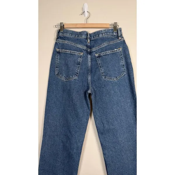 Free People Jeans‎ We The Free Women’s Size 27 The Lasso Sapphire Blue Boho NWT - Image 4
