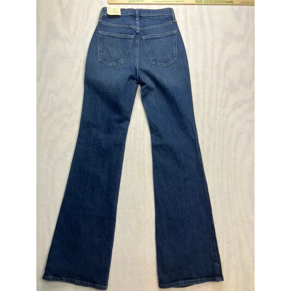 Universal Thread Womens High Rise Flare‎ Jeans Comfort Stretch Blue Size 00R New - Image 10