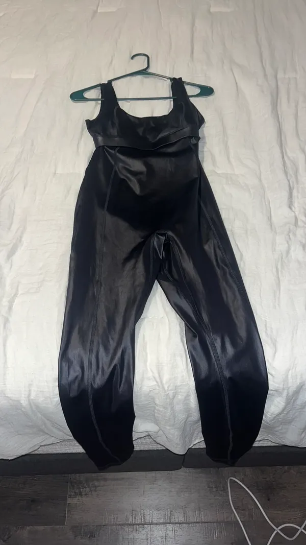 Fabletics Leather Bodysuit - Image 3
