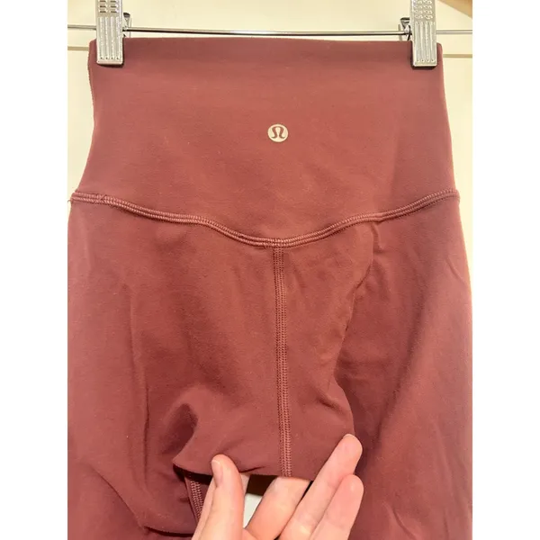 Lululemon Lunar New Year Align High-Rise Pant Leggings 25" in Smoky Red Size 0 - Image 6