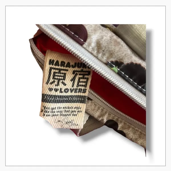 Harajuku Lovers Mini Duffle Cosmetic Bag / Travel Pouch - Image 4
