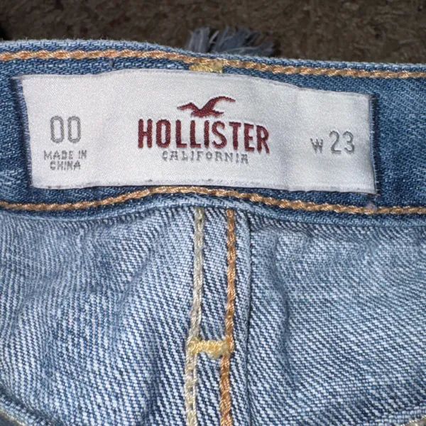 Hollister Light Blue Women's Jean Shorts Size 00 - Image 5
