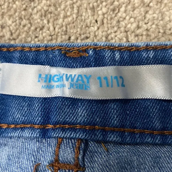Highway Jeans Denim Mini Skirt Size 11/12 - Image 3