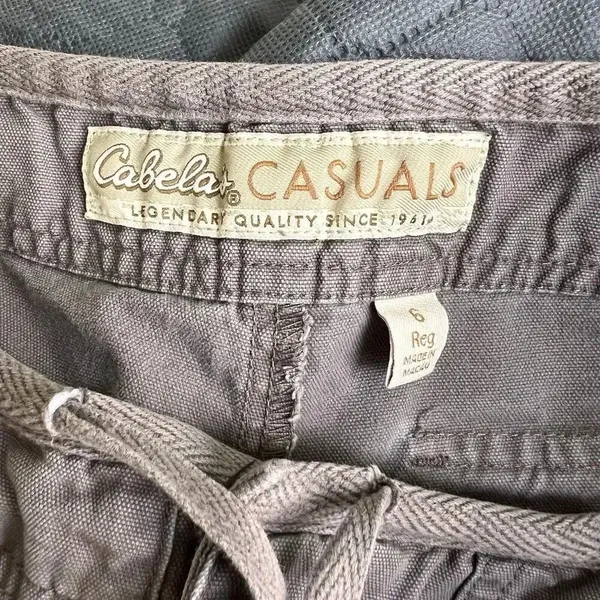 Cabela's Casuals Women's Size 6 Regular Brown Pants - Image 3