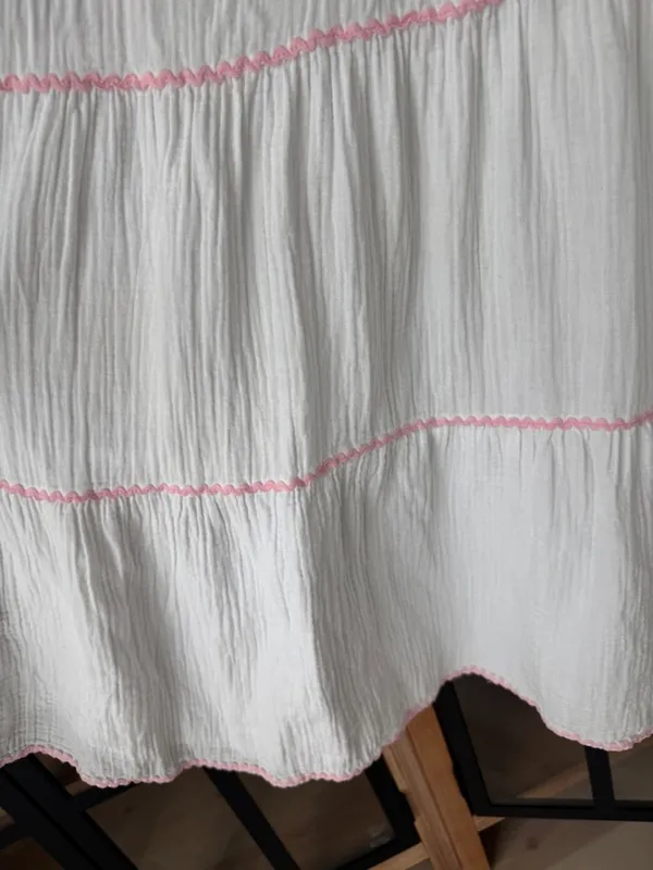 Tuckernuck Stark X muslin coverup dress gauzy cotton swimsuit pool beach short sleeve - Image 6