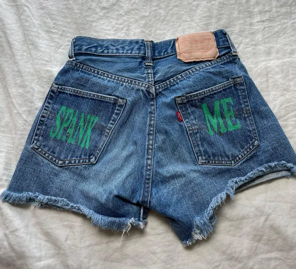 Levi's 501 XX Spank Me Denim Jean Shorts - Image 3