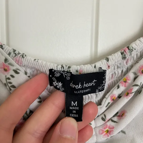 EUC | Derek‎ Heart women’s maternity floral dress — medium - Image 4