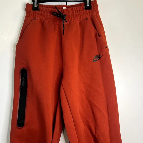 Nike Tech Fleece Jogger Pants Women's Size XS Red - Image 4