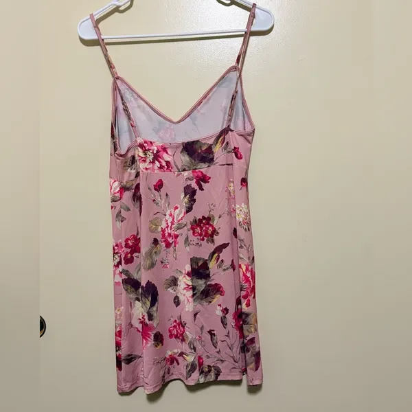 Zimmermann Blush Pink Floral Slip Dress Size 2 US Size M - Image 2