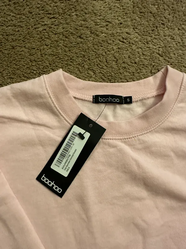 Daily Reminder Pink Oversized Hoodie - Image 4