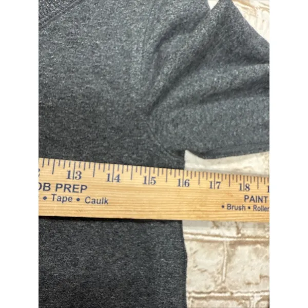 Lululemon Top Women's‎ Size 4 Gray Tea Lounge Pullover Asymmetrical Sweatshirt - Image 3