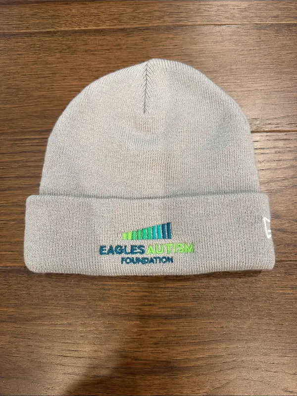 New Era Gray Eagles NFL Knit Beanie - C60-062 - Image 2