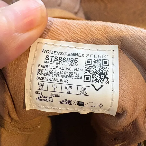 Sperry Summit tan leather rain boots - Image 5