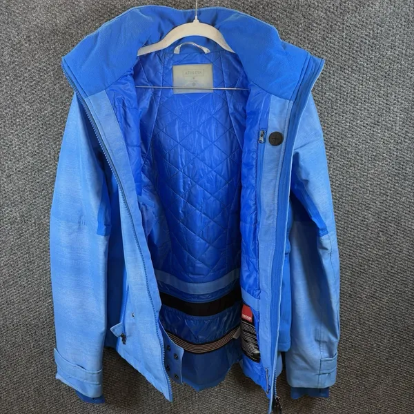 Athleta RECCO Rescue Technology Maribel Ski Jacket Women's‎ Size M Blue - Image 3
