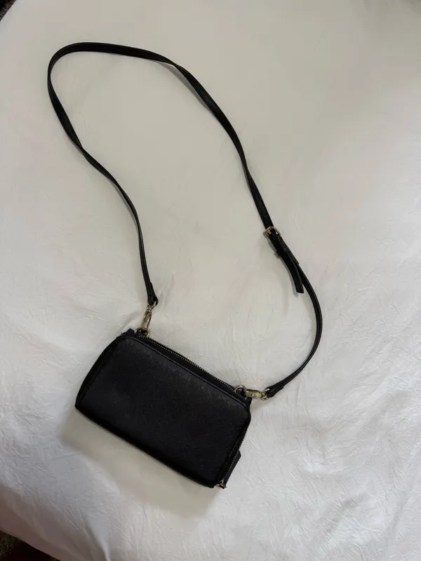 Nine West Black Crossbody Purse - Image 2
