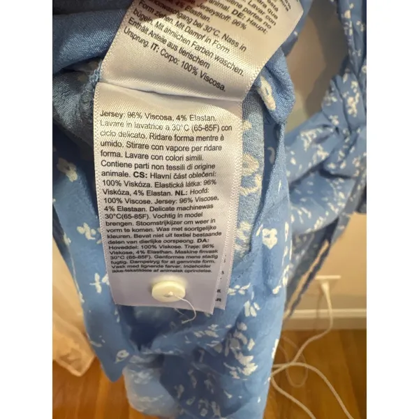 Seraphine Nursing Maternity Wrap Midi‎ Dress Size 2 - Image 4