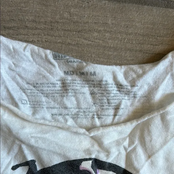 Marvel White Crop Top with Spiderman and venom - Image 2