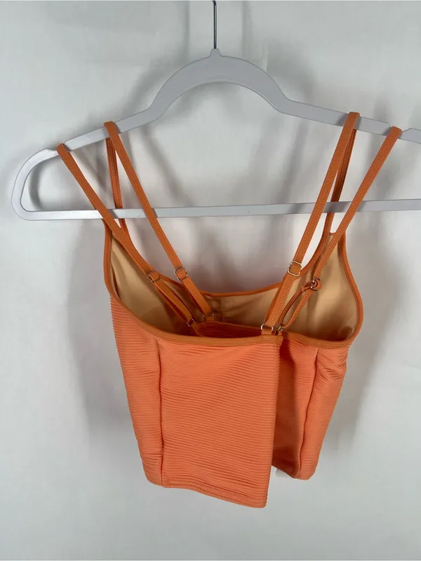 Livy & Kate Peachy Paradise Double Strap Swim Top S NWT - Image 4