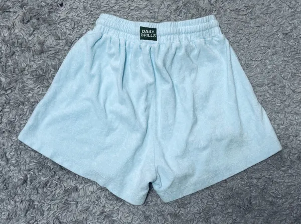 Daily Drills Terry Shorts Malibu M/L Never Worn - Image 2
