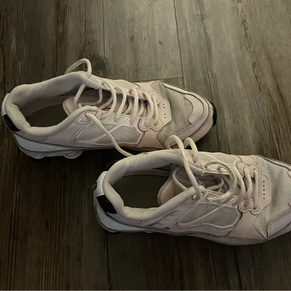 Women’s Nike Shox Enigma 9000 Barely Rose Running Shoes BQ9001-600 Sz 8 - Image 3