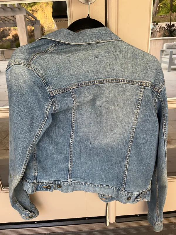 Unique Vintage Jean jacket  - Image 2