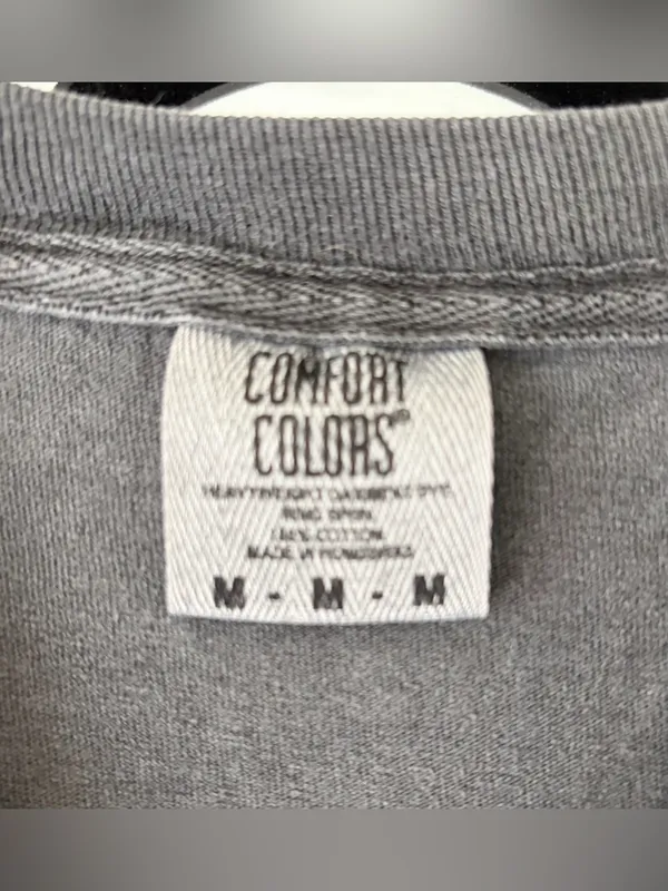 Comfort Colors graphic t-shirt Holiday House Rhode Island 100% Cotton sz Medium - Image 3