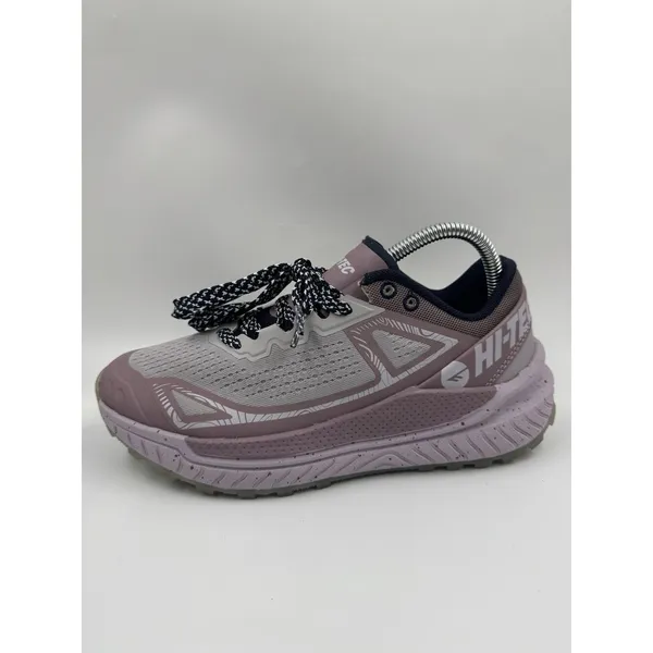Hi-Tec Women Trail Shoe Athletic 7.5 Breathable Mesh, Lace Up, Lilac, Purple - Image 8