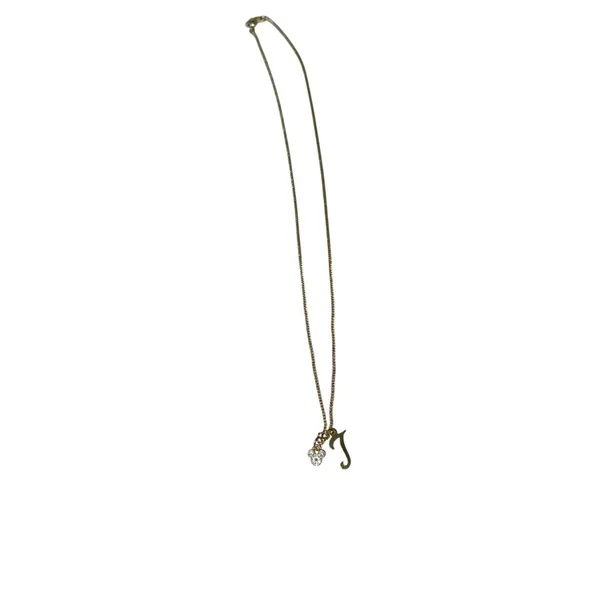 Disney letter “T” initial necklace with Mickey ears charm - Image 2