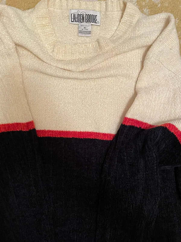 Vintage Sweater Black Size XL - Image 3
