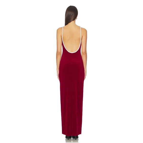 NBD Revolve Juna Maxi Dress in Deep Red Size Small - Image 2