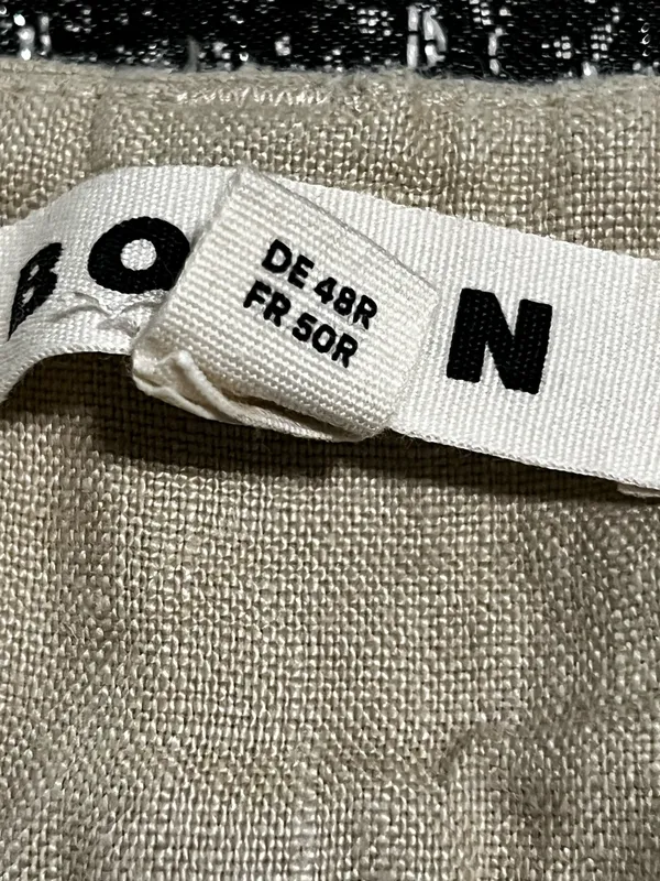 Womens sz20-22R Boden 100% Linen wide leg capri pants 24" inseam - Image 9
