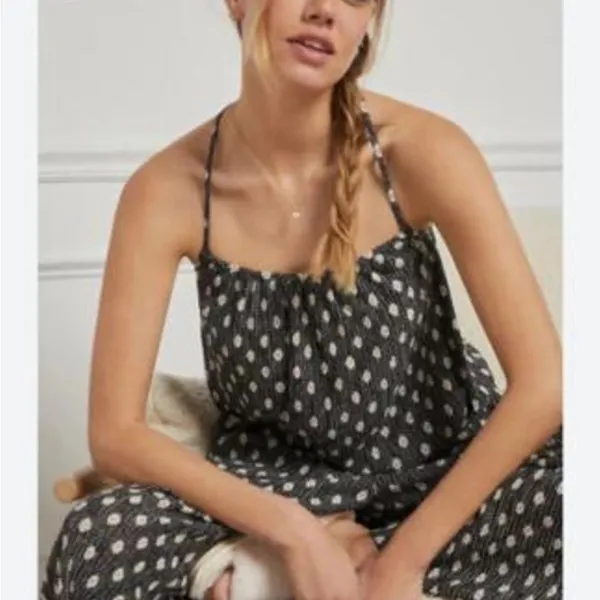 ANTHROPOLOGIE Morris Plisse‎ Top size Large - Image 2