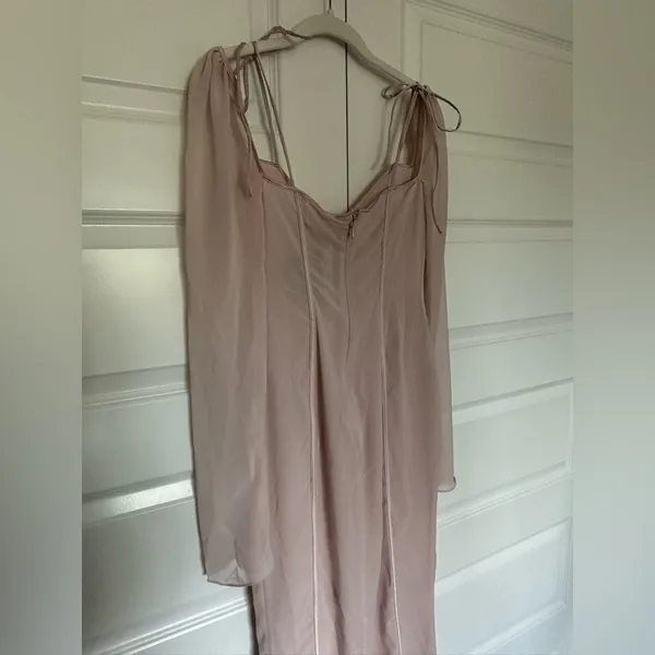 House of CB Ophelia Midi‎ Dress in Blush Size Small NWT - Image 12