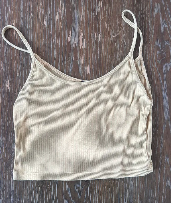 Brandy Melville Yellow Tank Top - Image 3