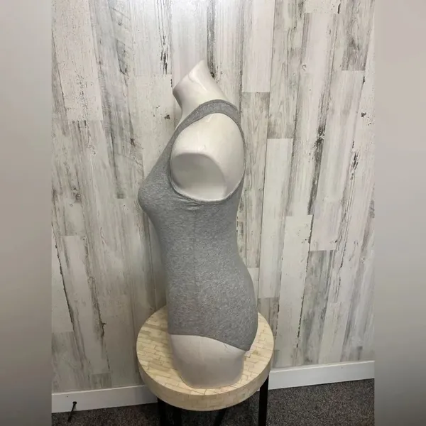 Active basic Gray bodysuit - Image 2