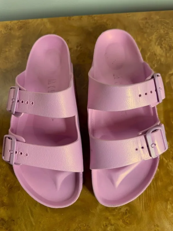 Birkenstock Arizona EVA Pink Sandals Women 10 EU 41 Waterproof Beach - Image 3