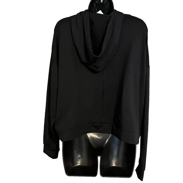 NEW All in Motion Women's XXL Soft Stretch Pullover Hoodie Black NWT - Image 6