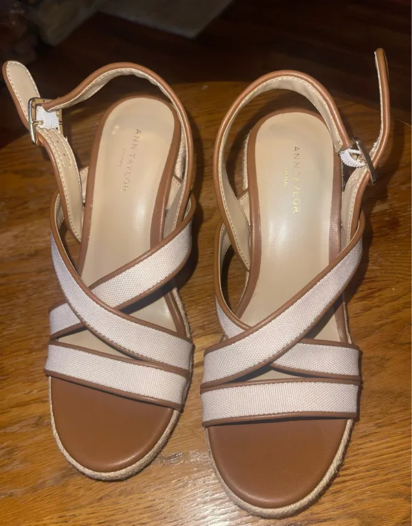 Ann Taylor Wedge Sandals  - Image 4